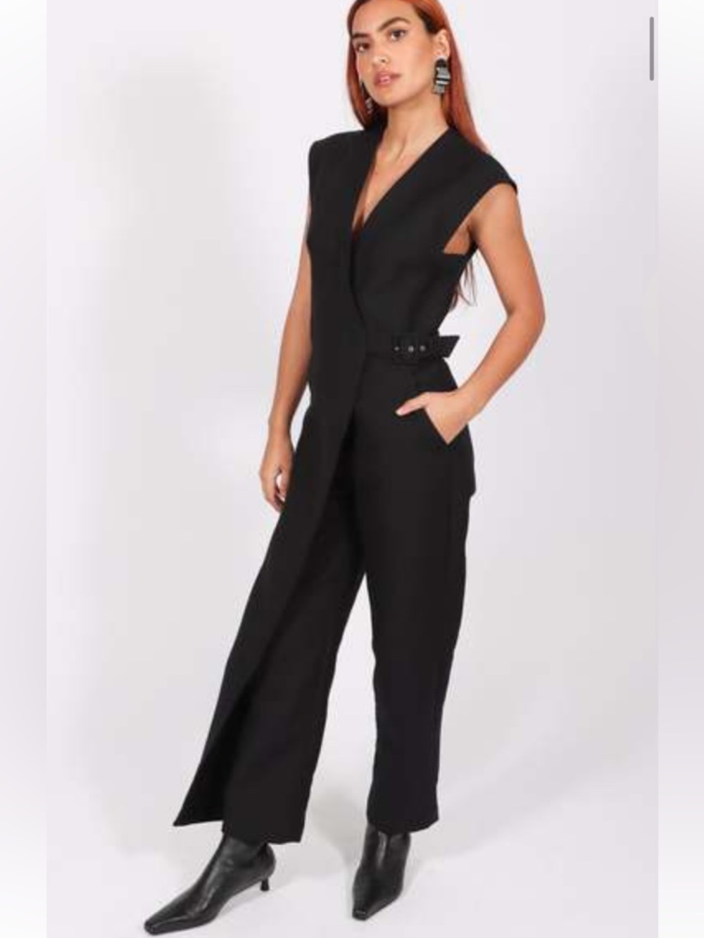 Rachel Comey Black Foam Steadfast Jumpsuit 4